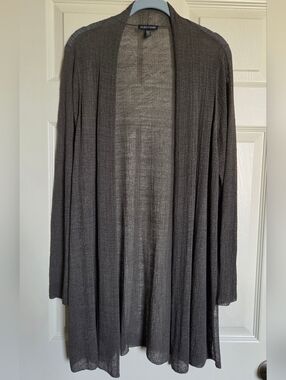 Eileen Fisher Linen Cardigan XL
